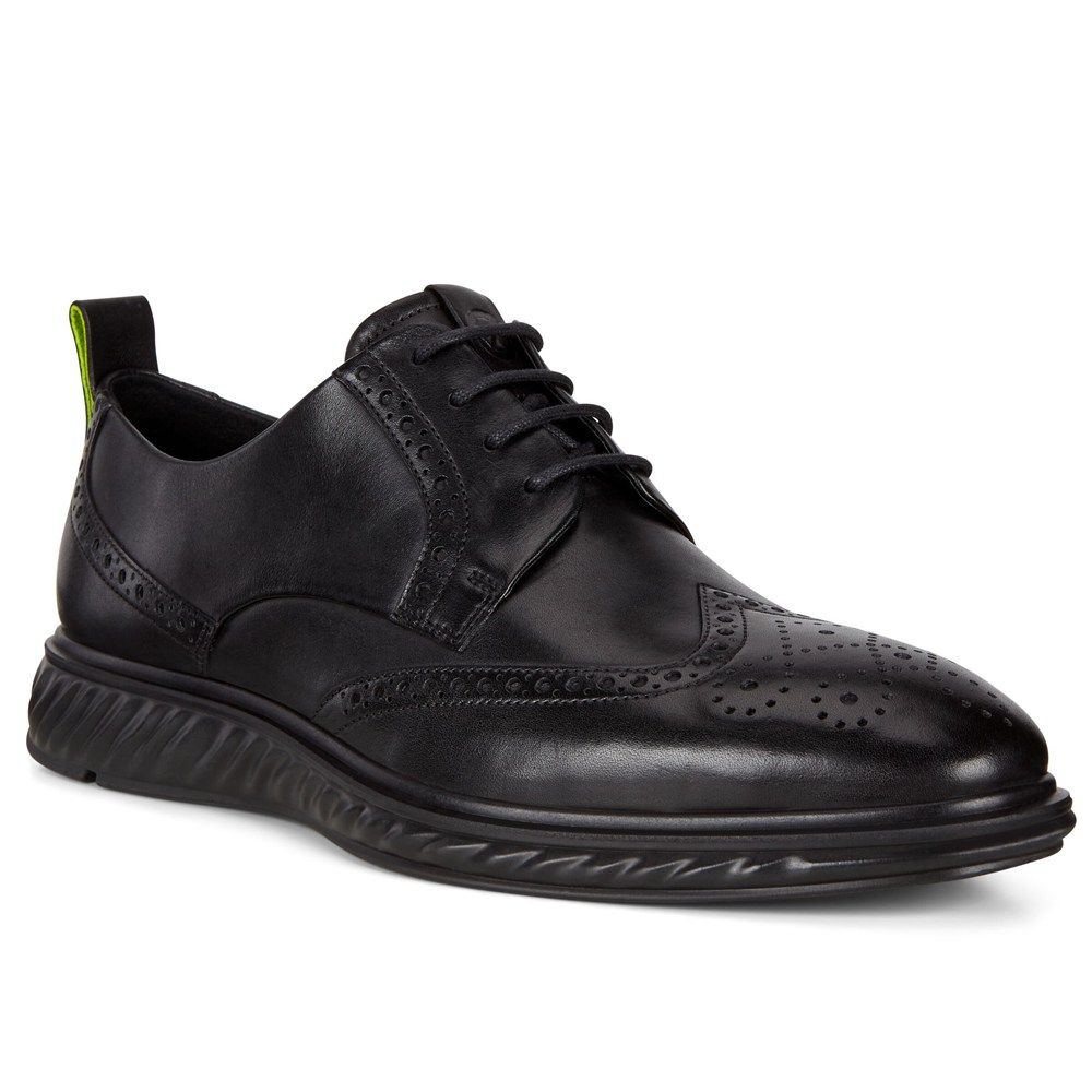 Zapatos Brogue Hombre - ECCO St.1 Hybrid Lite Wingtip - Negros - DHM896471